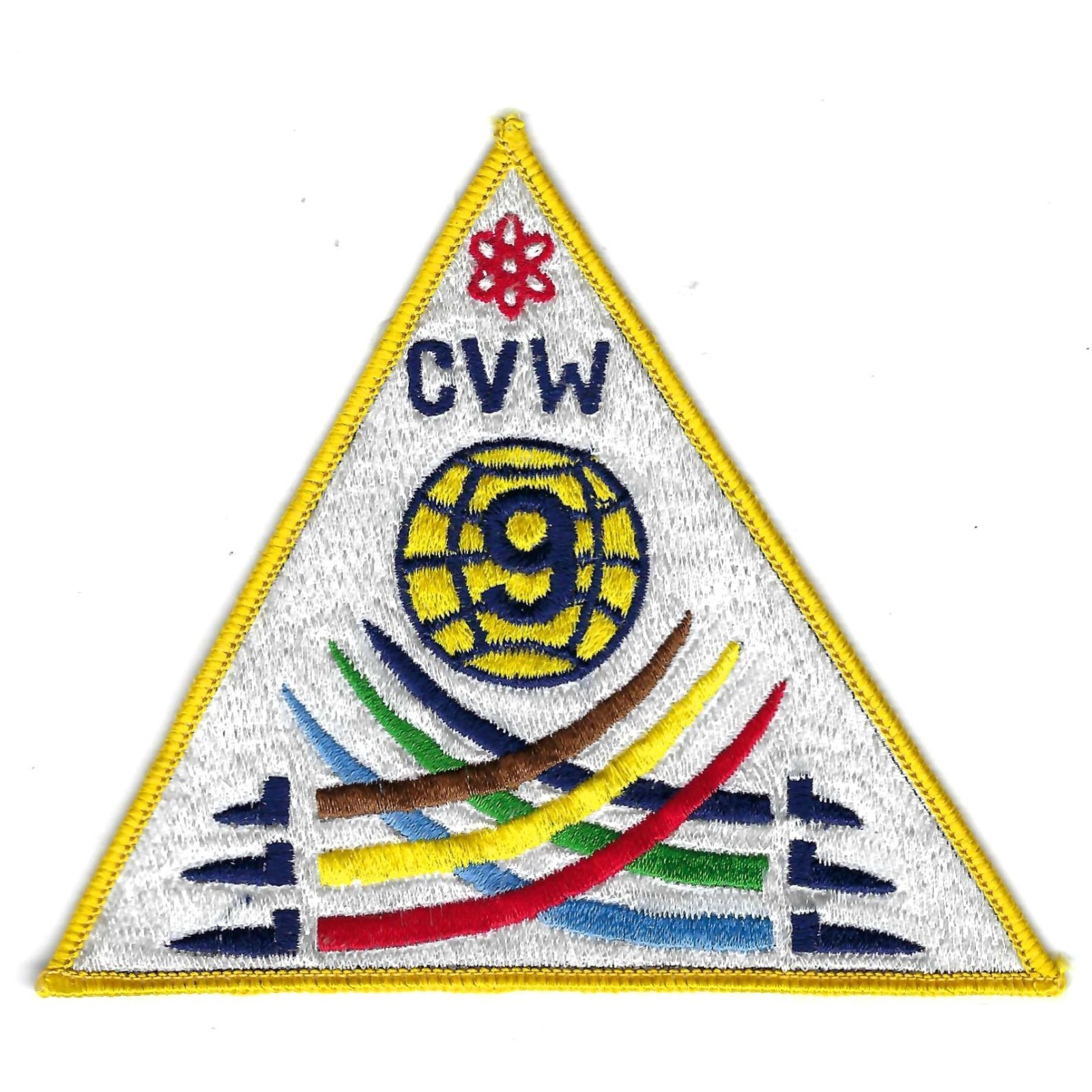 ORIGINAL 70's-80's CVW-9  (5 INCH ASIAN MADE) patch