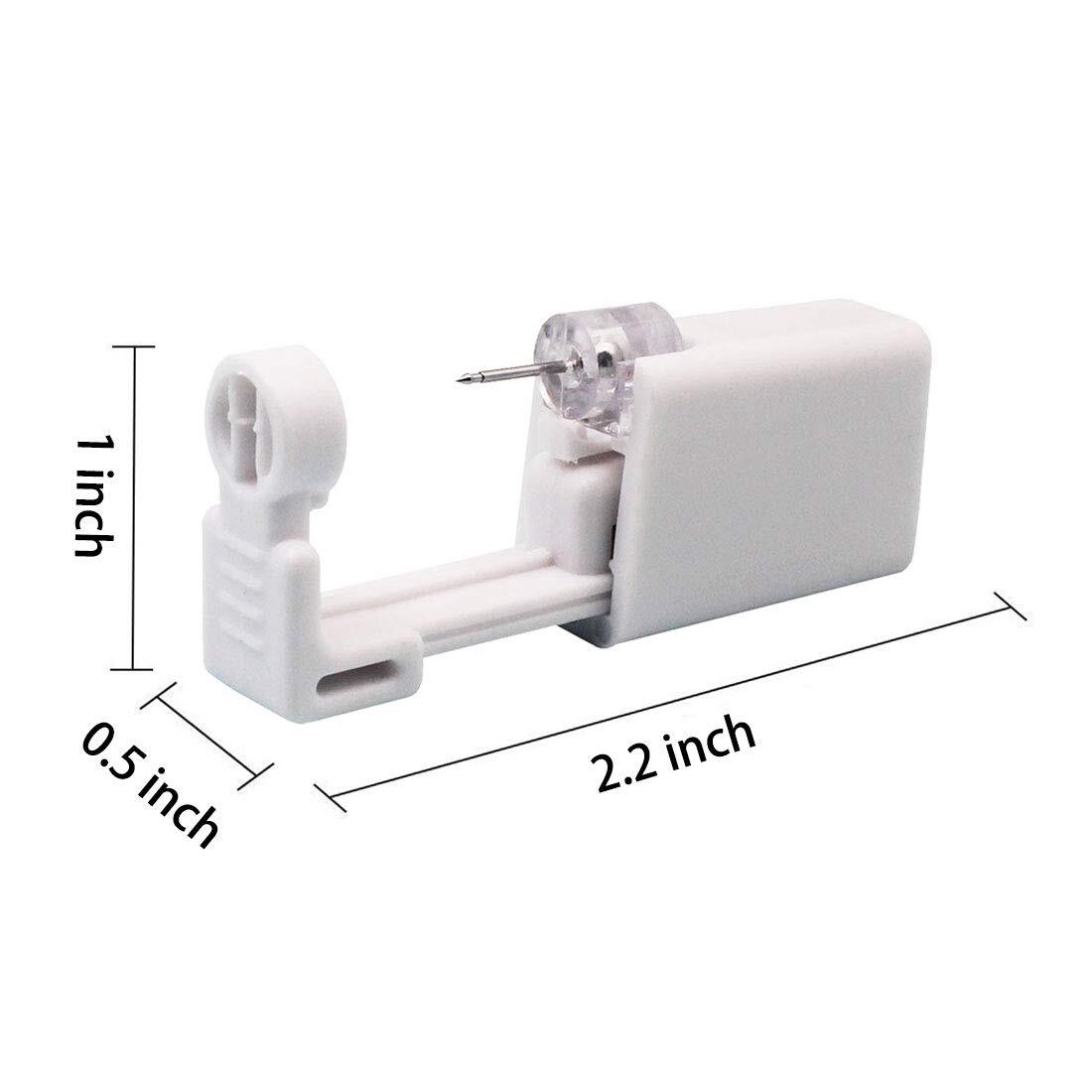 2 Pack Self Ear Piercing Kit Ear Piercing Gun Kit Self Ear Piercing Gun Self ...