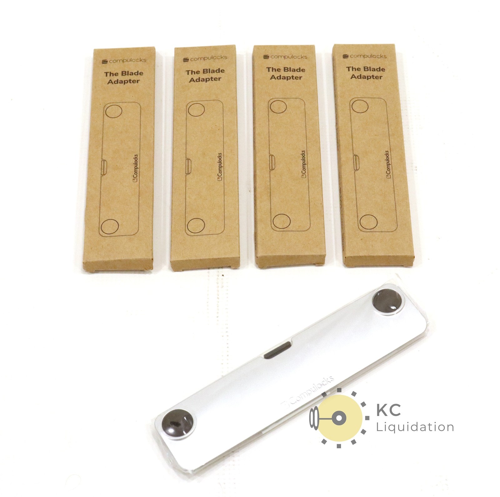 Lot of 4x Compulocks Blade Universal Security Lock - BLD01