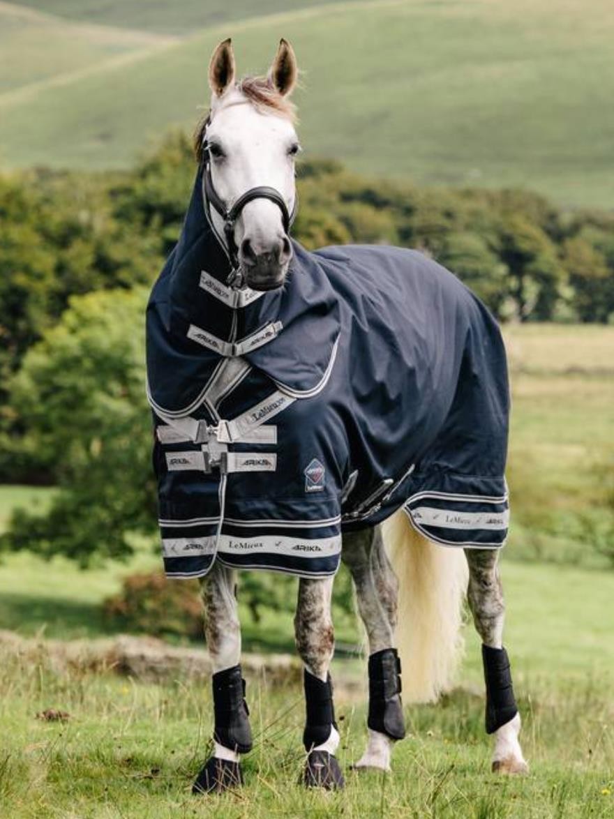 LeMieux Arika Storm-Tek Turnout Rug 50g Lite - Navy