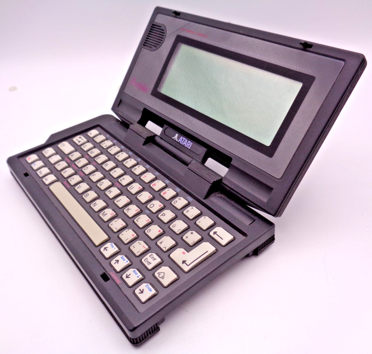 ATARI PORTFOLIO HPC-004 POCKET COMPUTER ✅ TESTED #QWERTY KEYBOARD