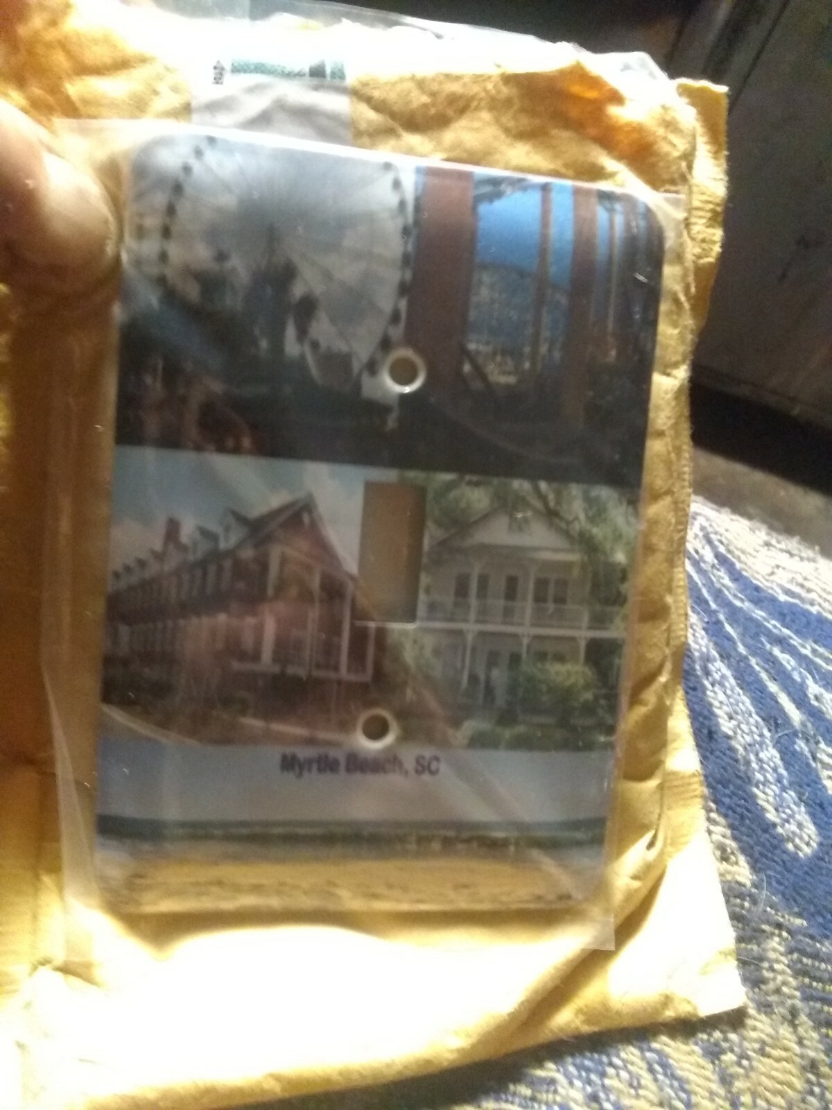 Myrtle Beach Light Switch Plate Wall Cover SC 3.5x5" Electrical Switch Cover