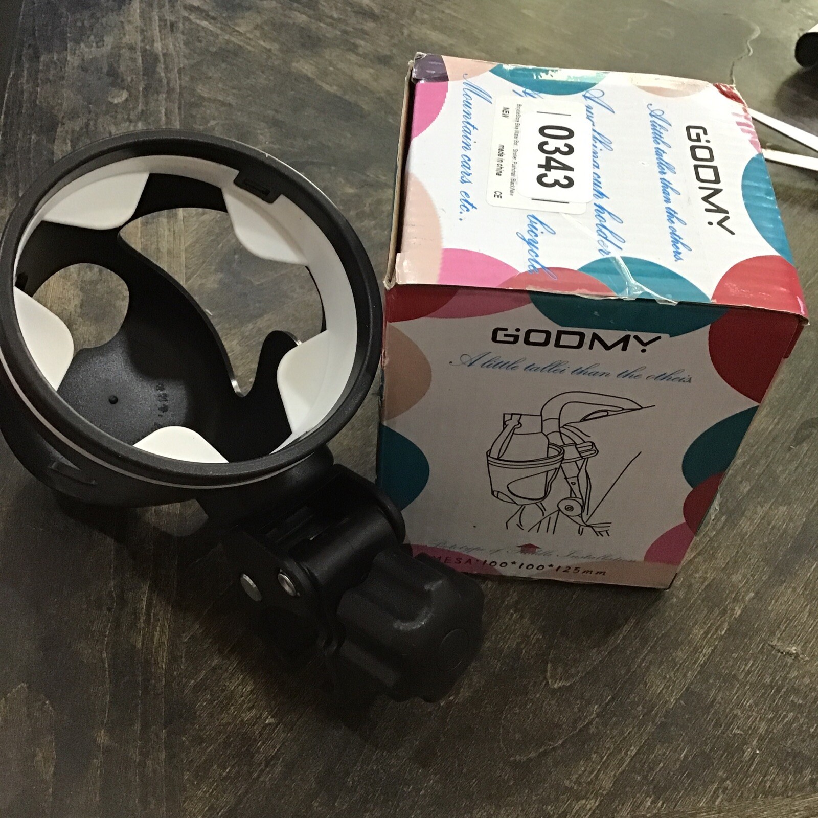 Stroller Drink Holder, Universal Cup Holders for Bikes, Trolleys or Walkers,