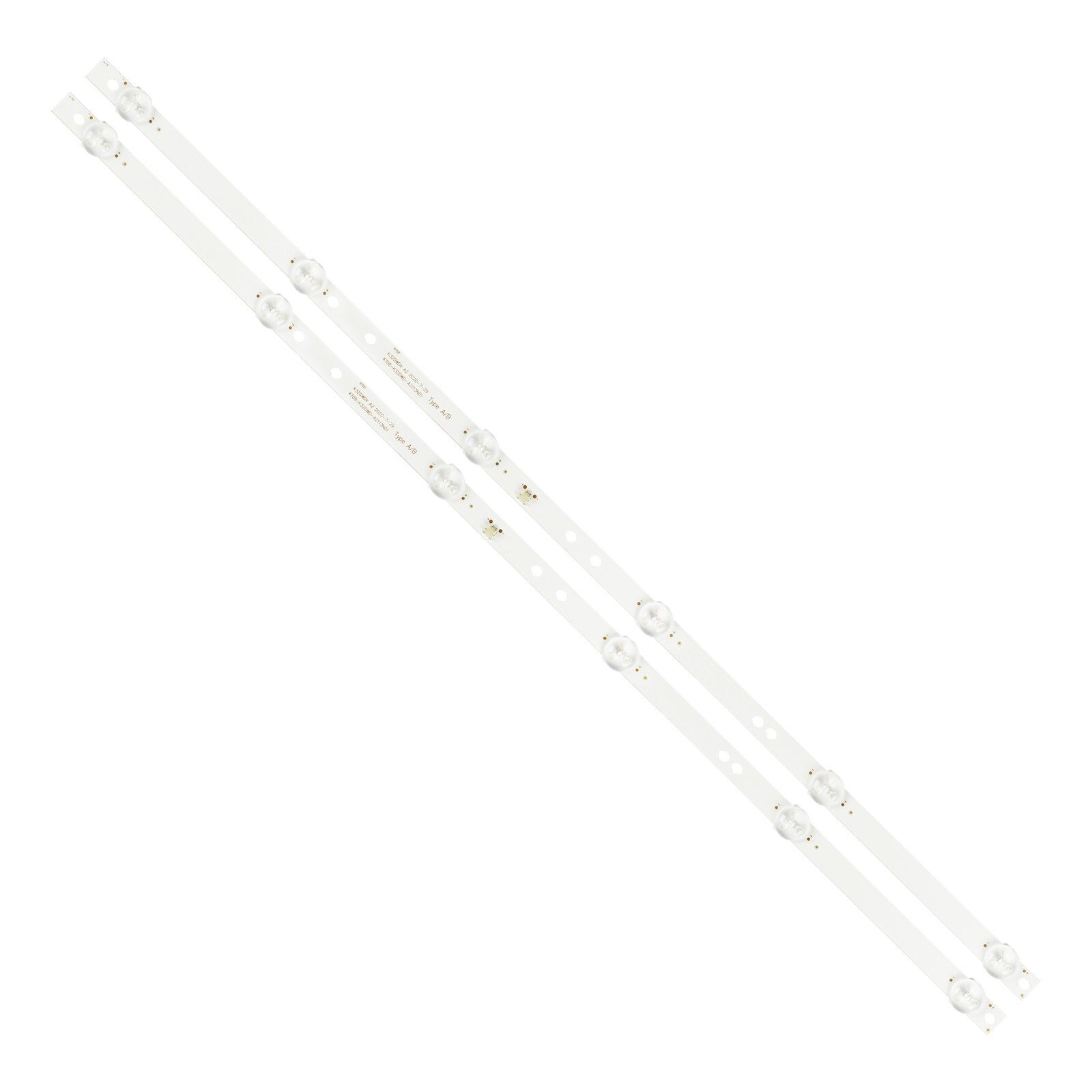 2pcs LED Strip For 4708-K320WD-A2113N01 A1113N11 Type A B 32S2855EC L32V690VKE