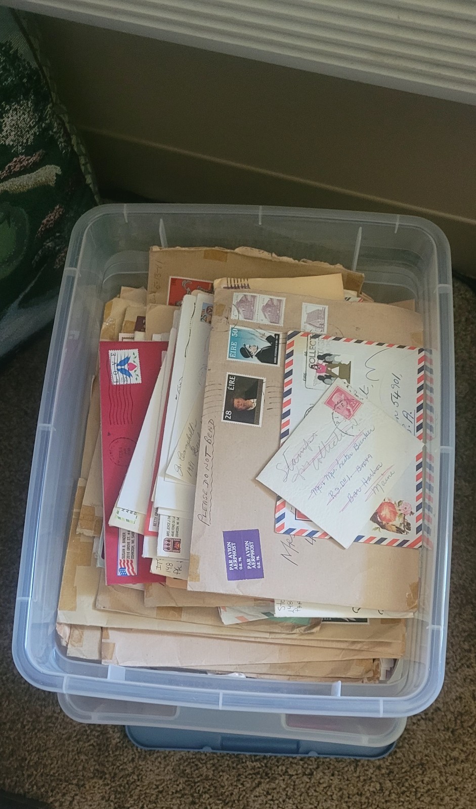 Vintage Stamp Collection