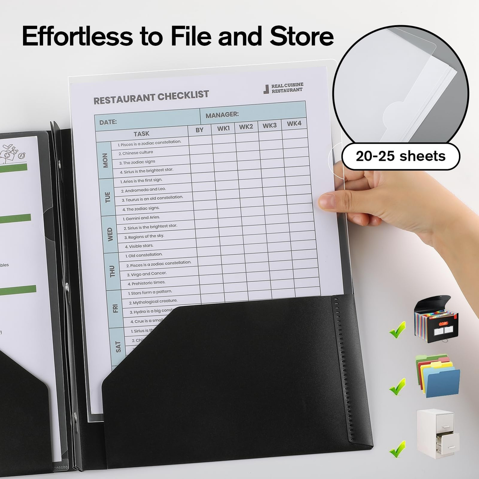 12PCS Plastic File Folder Clear Project Pocket Transparent Document Paper Jacket