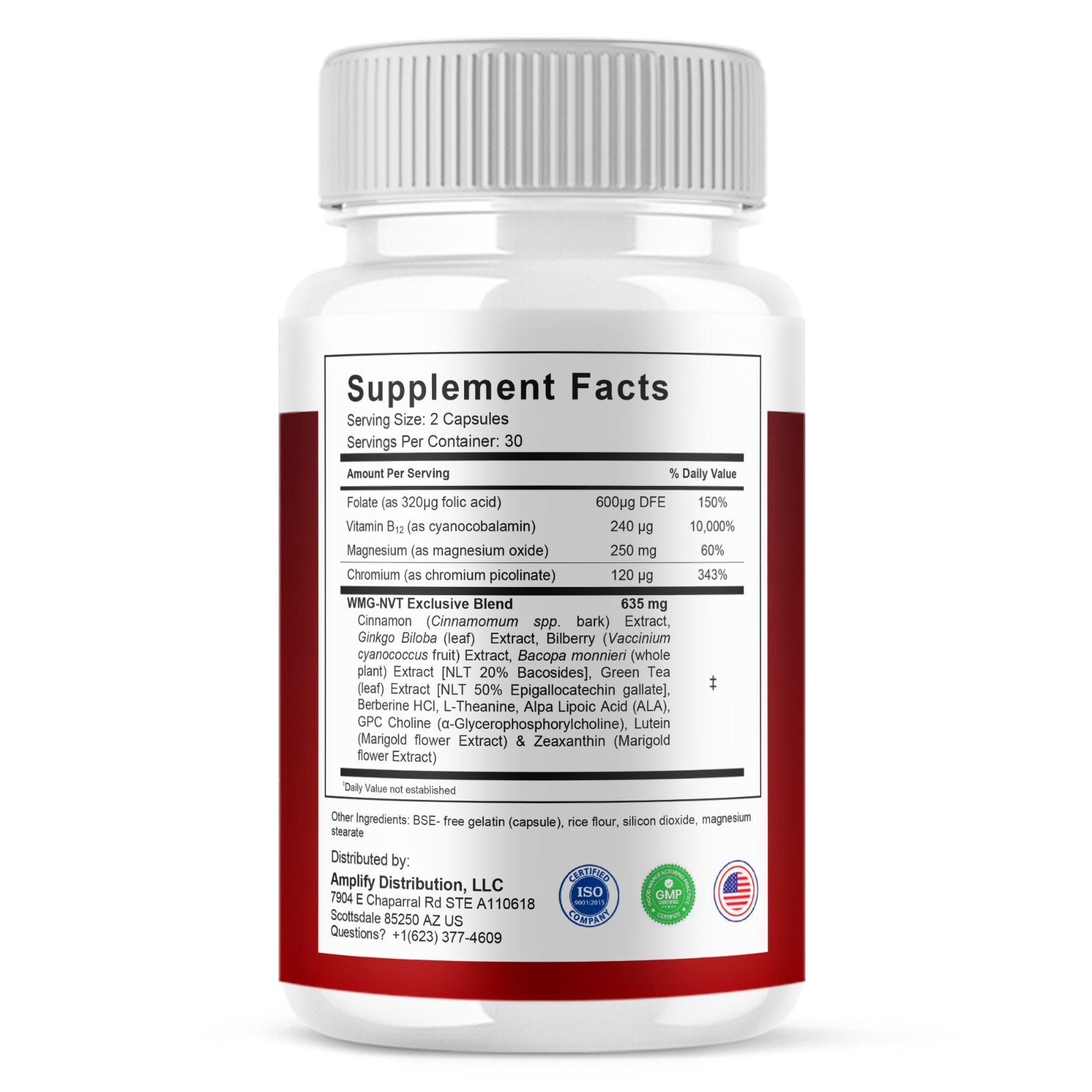 (2 Pack) Gluco Thrive Capsules, Gluco Thrive Advanced Formula (120 Capsules)