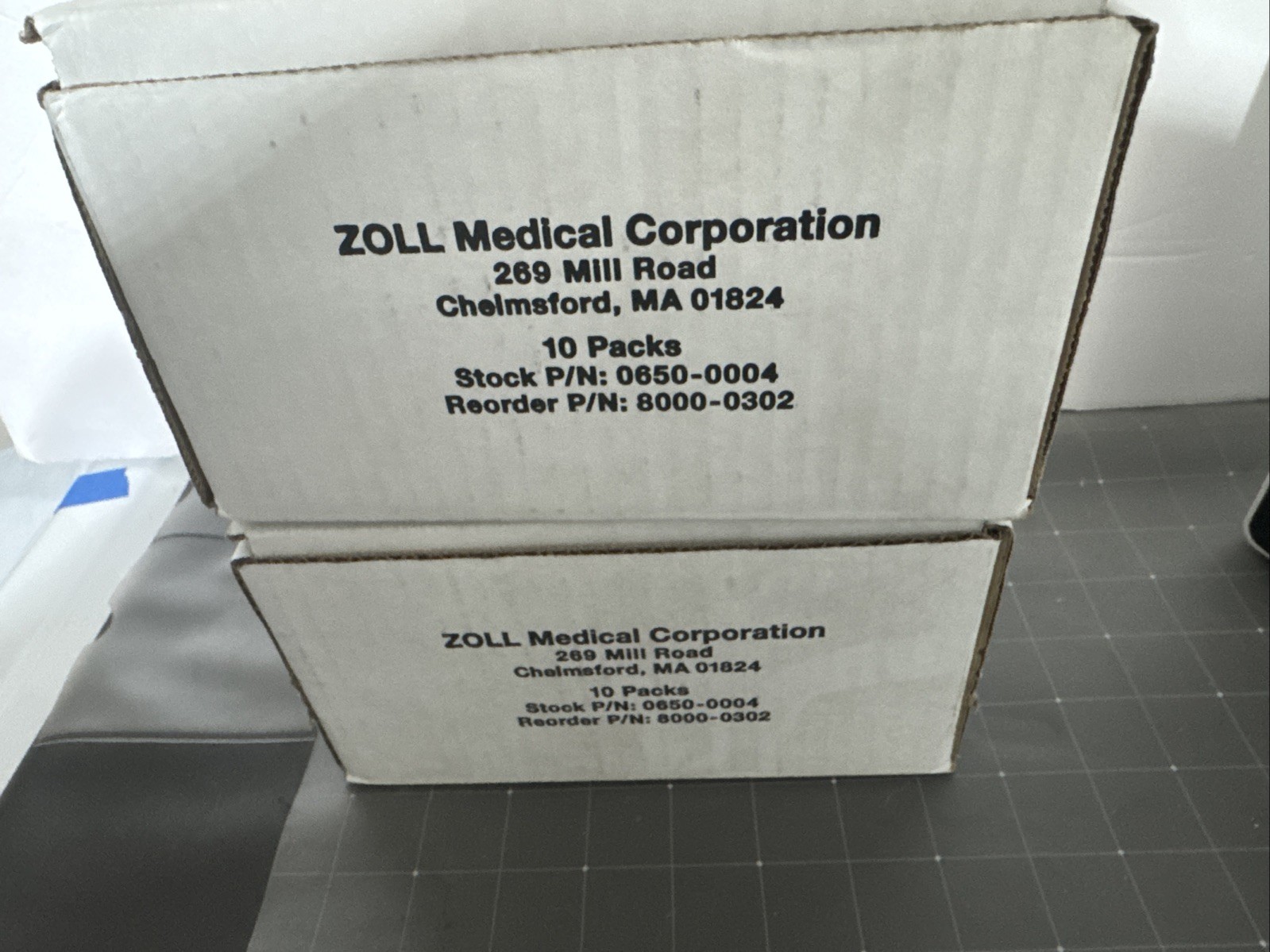 10 packs of Zoll Original ECG EKG Z Fold Recording Thermal Paper