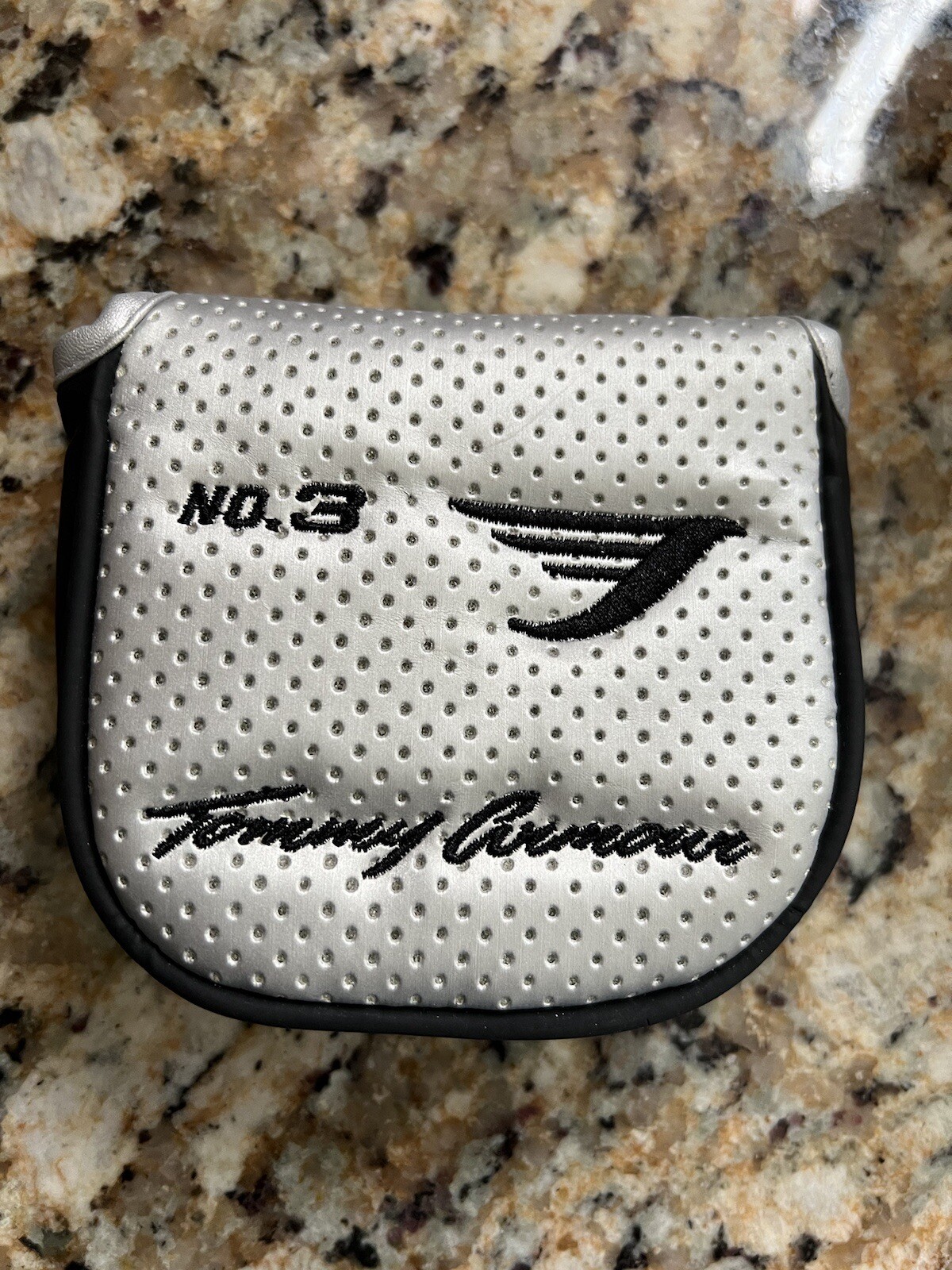 Tommy Armour Impact No. 3 Mallet Putter Head Cover Magnetic Right Hand New Loose