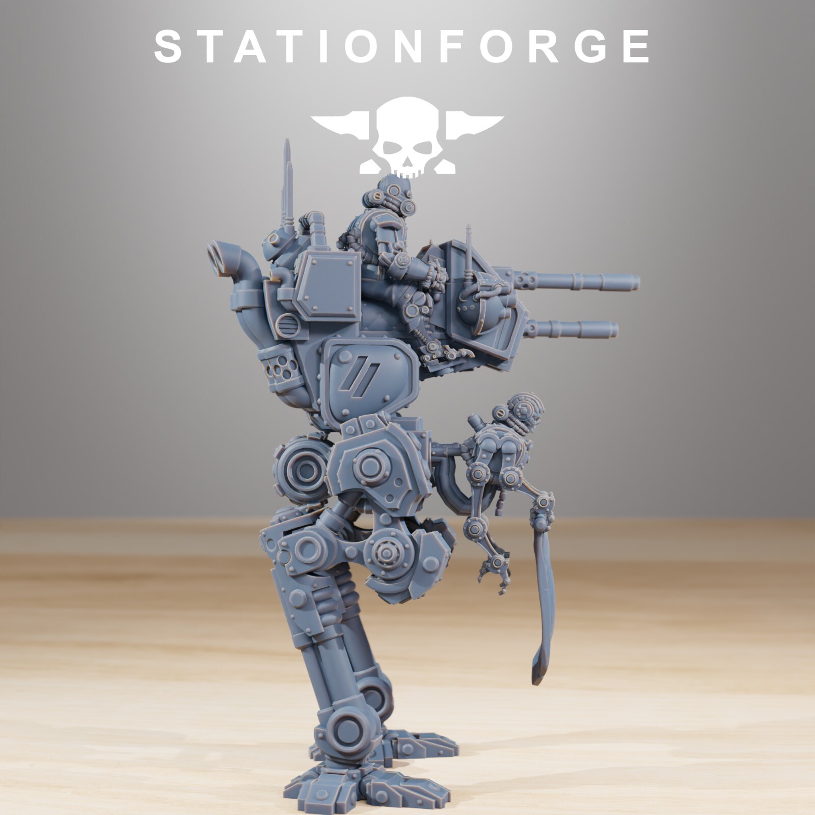 Scavenger Walker, Tech Strider, Mech Division, Station Forge