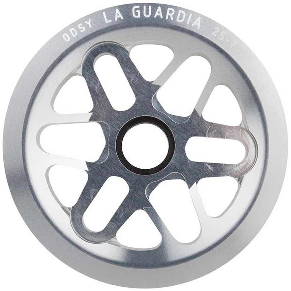 ODYSSEY BMX BIKE LA GUARDIA GUARD BICYCLE SPROCKET SILVER