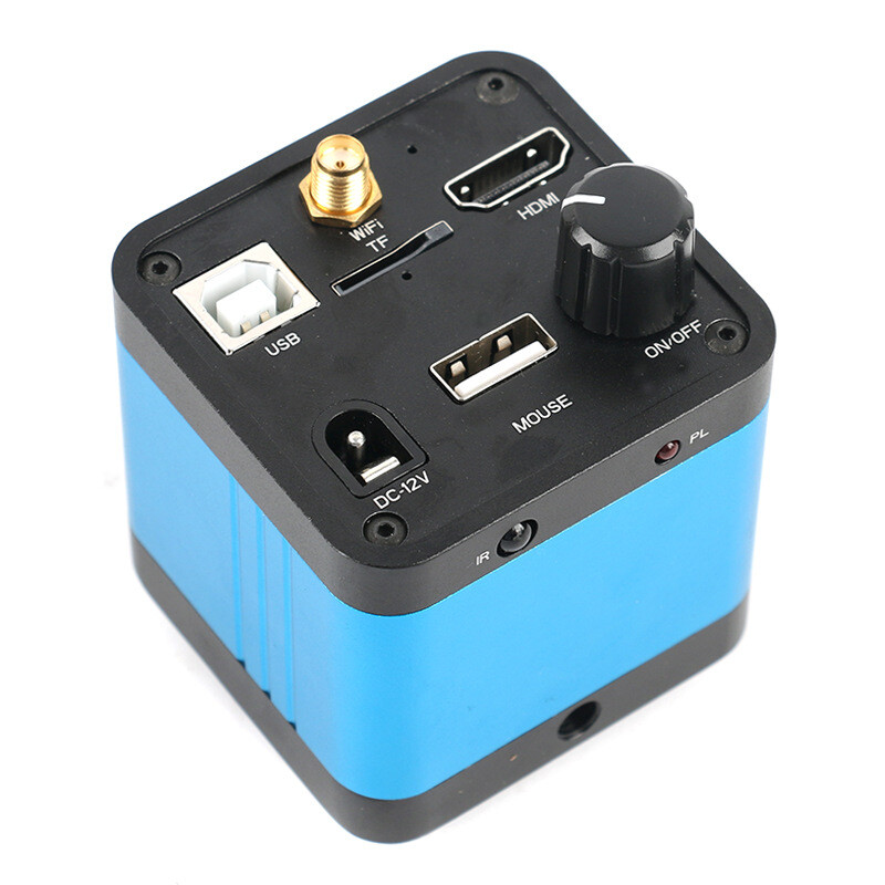 16MP WIFI Digital Microscope Industry Video Camera HDMI USB CCD Lens for Repair