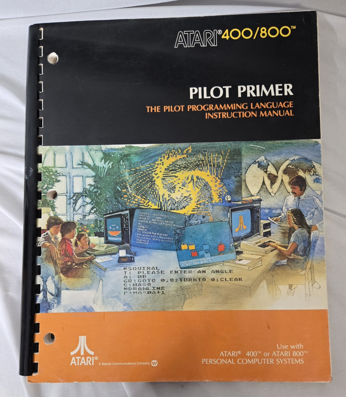 Set Of Atari vintage 1981 programming manuals for the Atari 400/800 & Atari 800