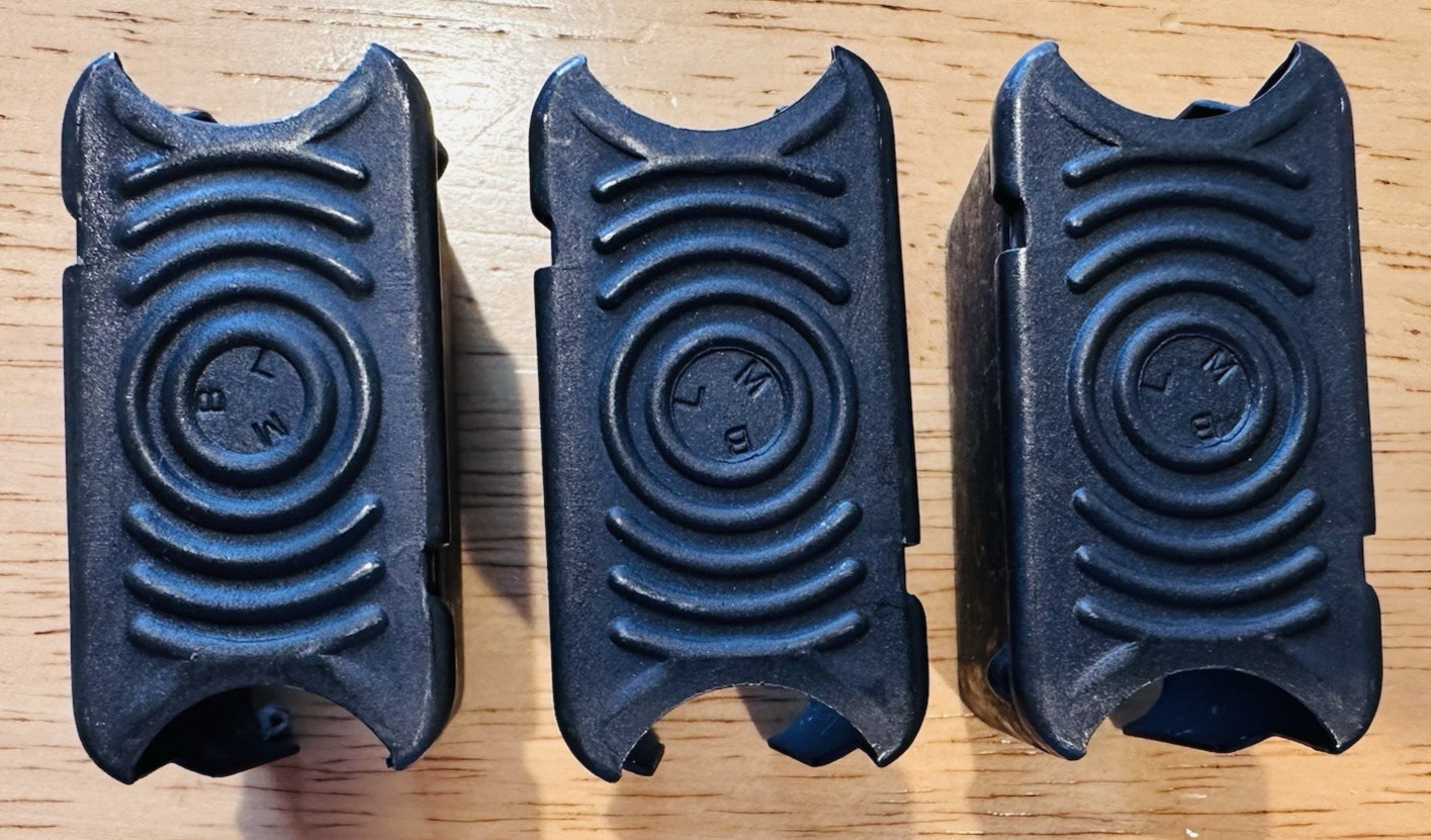 3 EACH, USGI WW2 M1 Garand 30-06 Enbloc En Bloc Clip "BLM" Barry L Miller