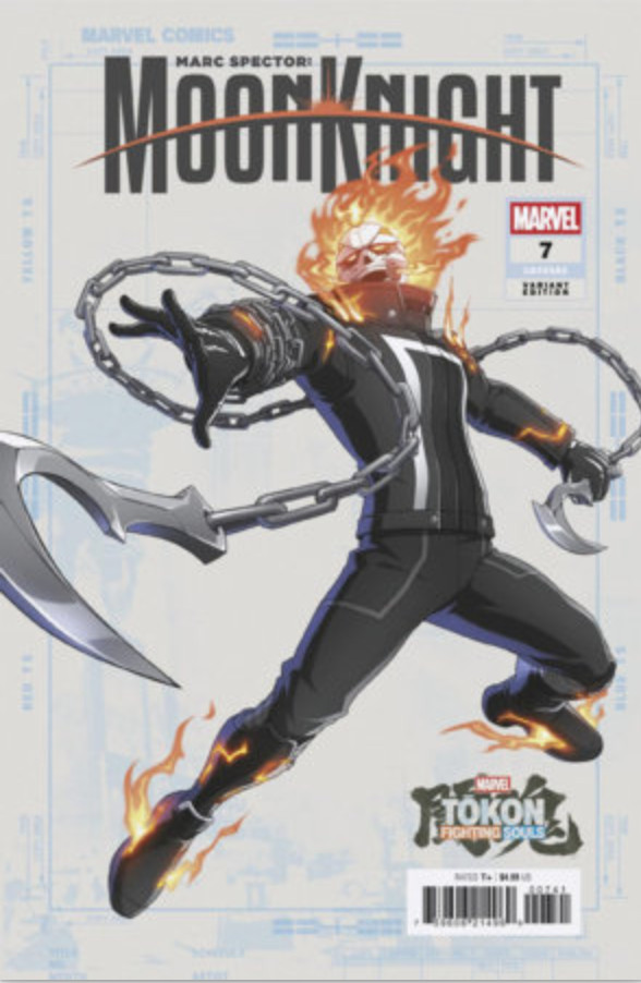 Marc Spector: Moon Knight #7 Marvel Tōkon: Fighting Souls PRESALE 08/05/26
