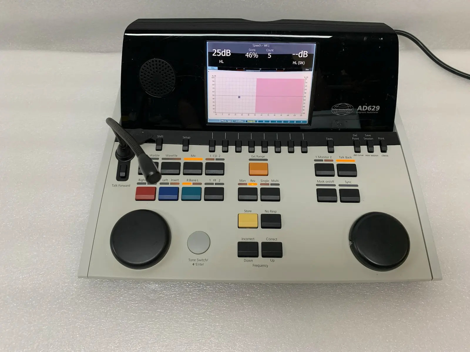 Interacoustics AD629 Diagnostic Audiometer Type 2 Speech Audiometer