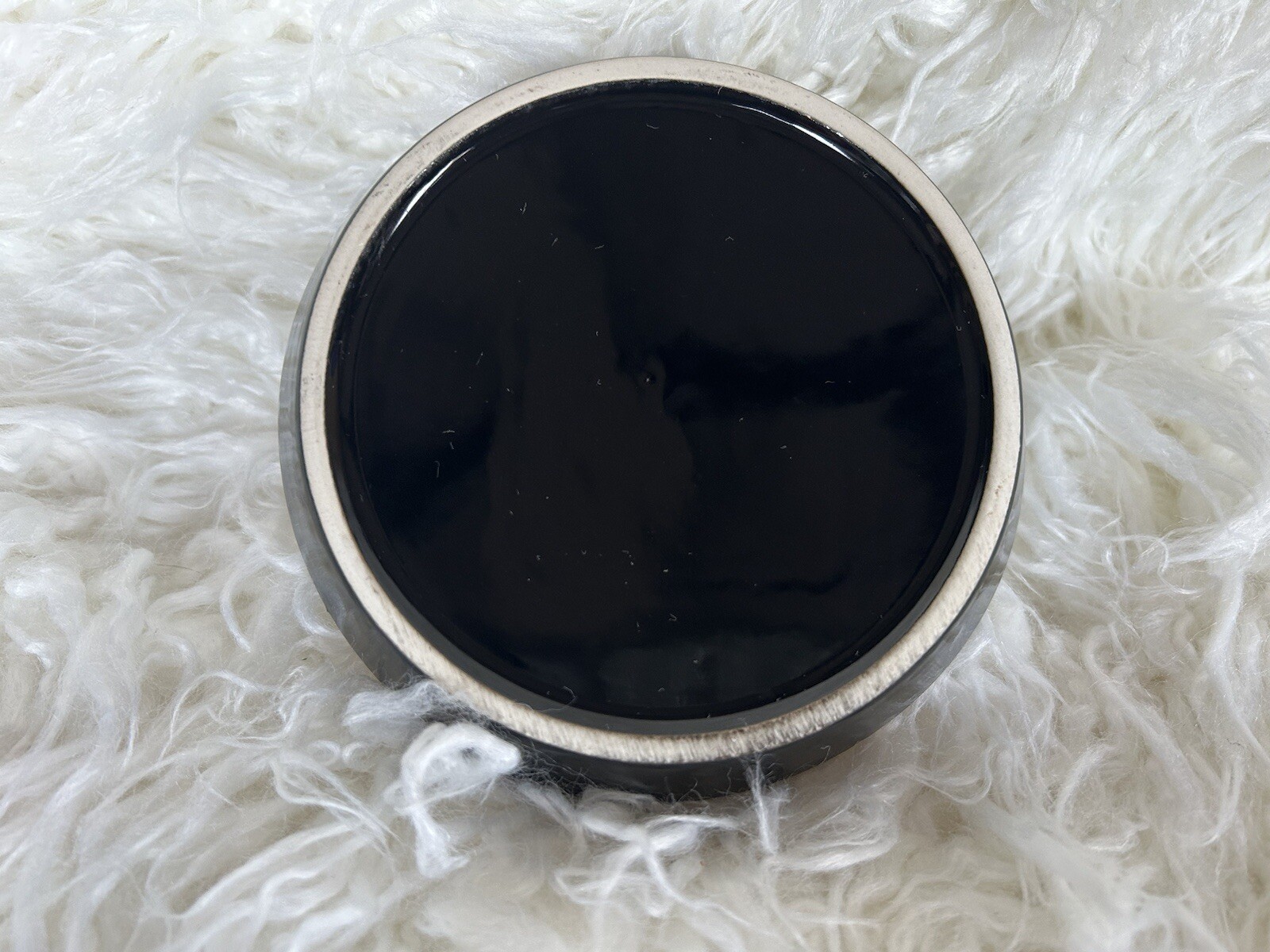 Black Gold Dog Trinket Tray
