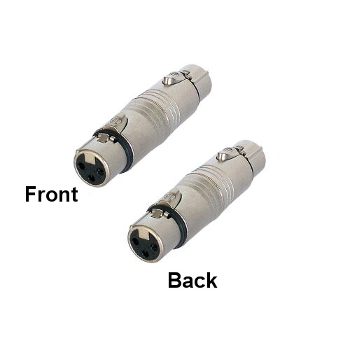 Kentek XLR Female Audio Adapter Extender Microphone PA Recording DJ KTV Karaoke