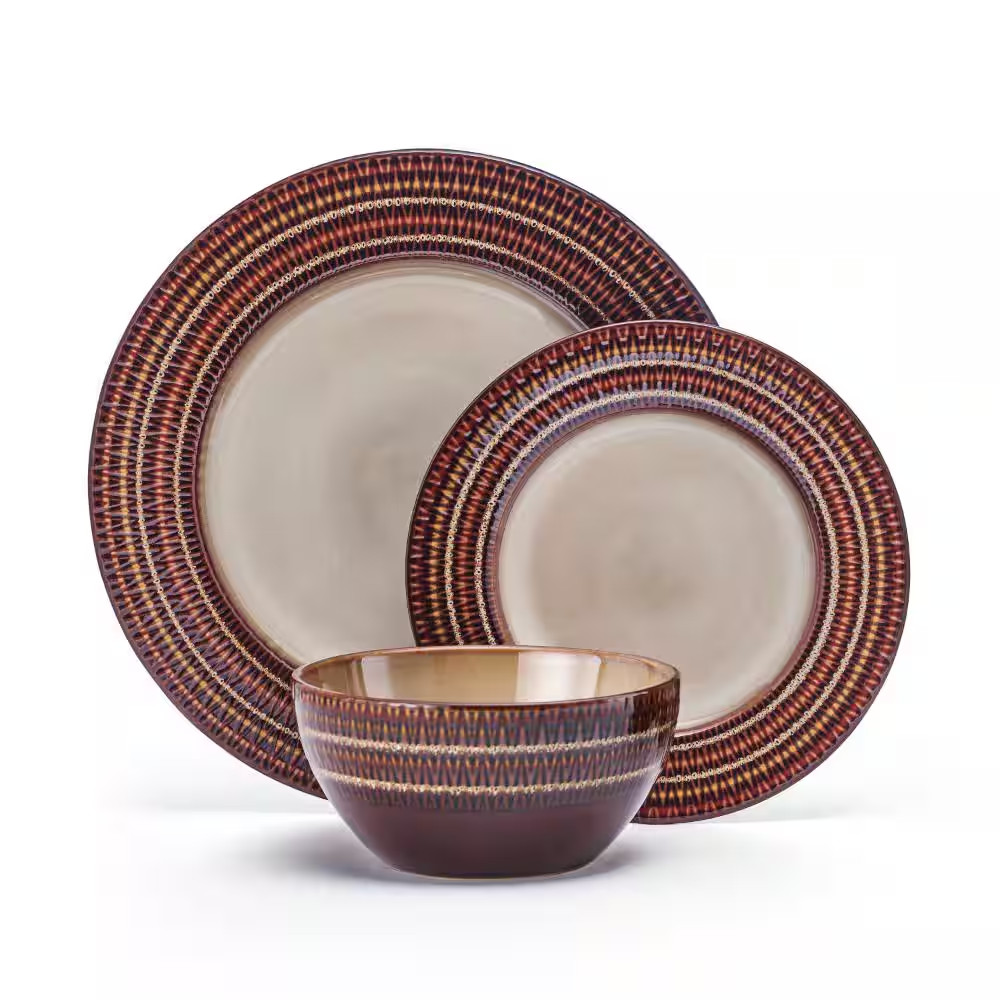 Skylar 12-Piece Stoneware Dinnerwareset