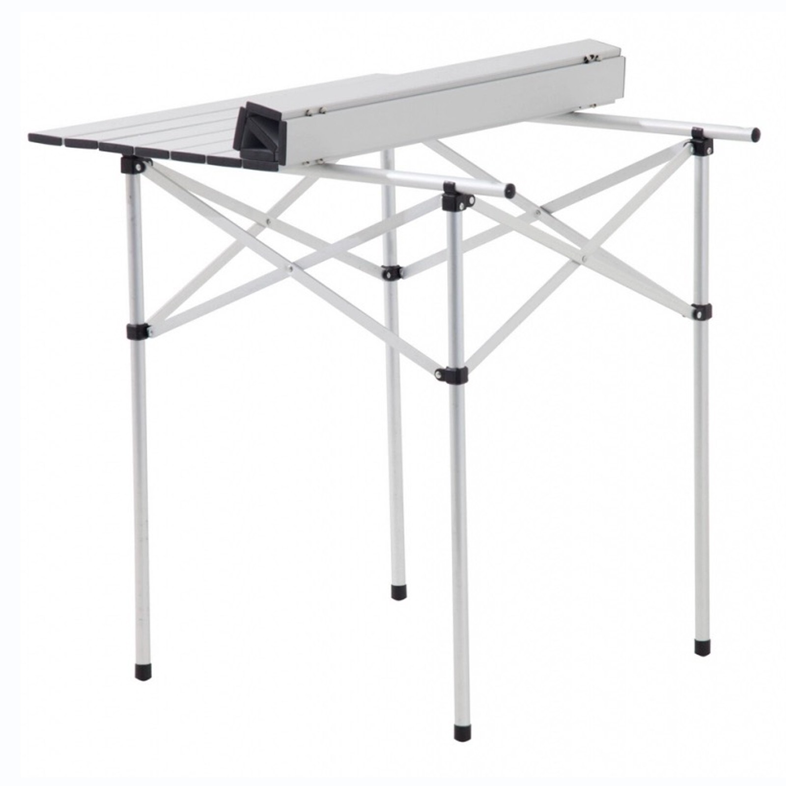 Protable Compact Aluminum Folding Patio Camping Table for Picnic Grilling Travel