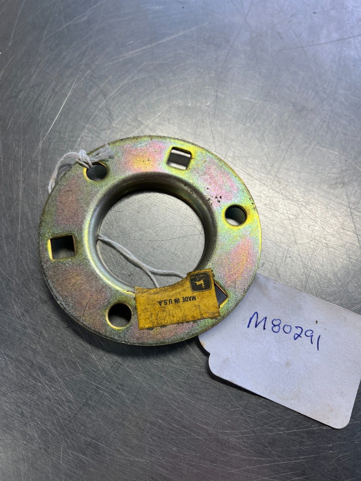 M80291 Genuine OEM John Deere Round FLANGE