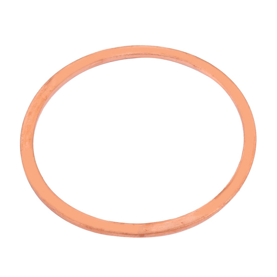 55mm x 48mm x 2mm Flat Ring Copper Crush Washer Sealing Gasket Fastener