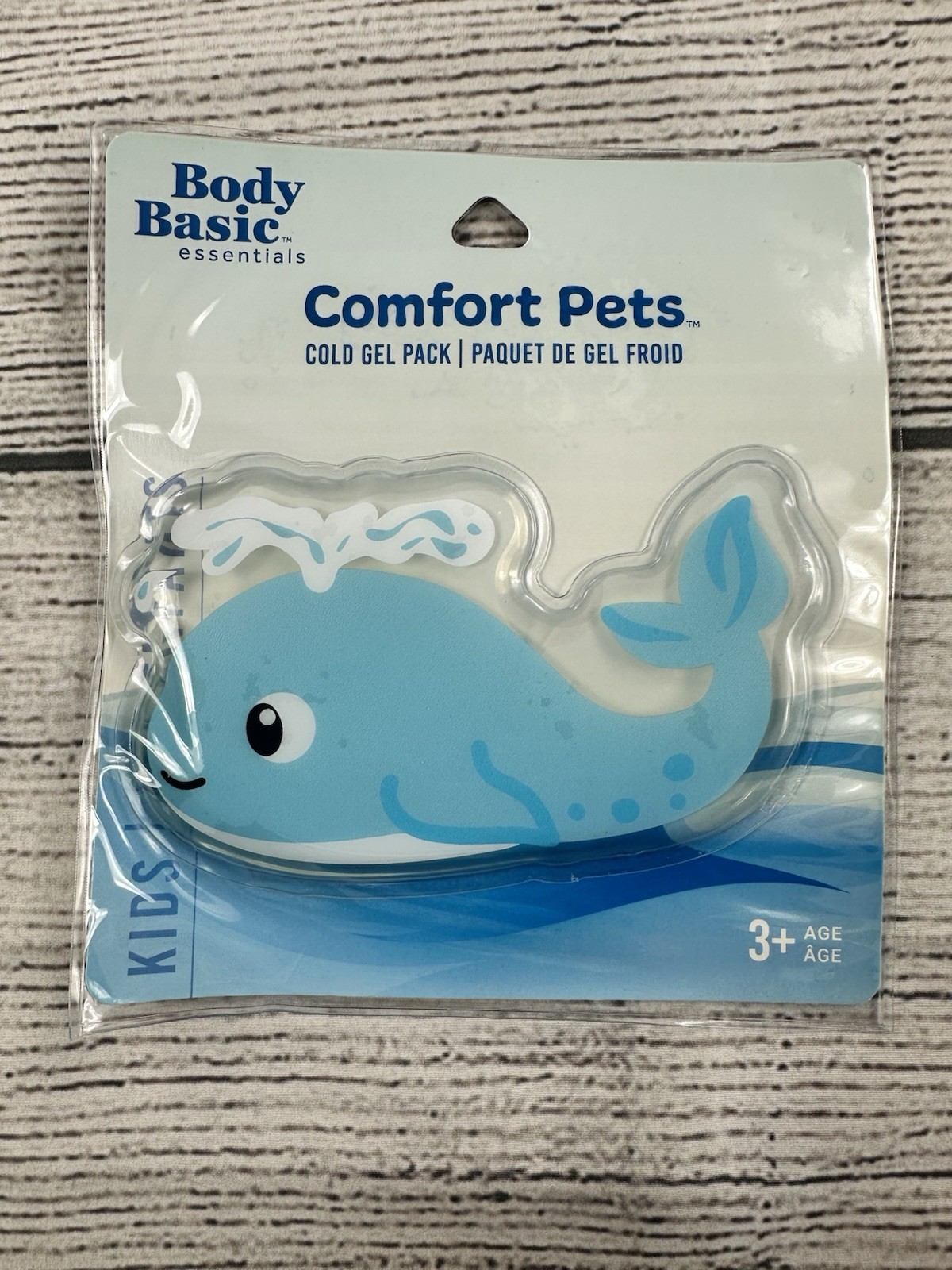 Comfort Pets Cold Gel Pack Whale - For Scrapes Bumps & Bruises Non Toxic NEW .