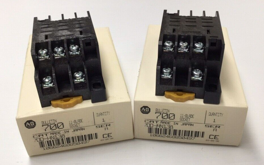 Allen Bradley 700-HN138 Relay Socket 11 Blade 10A240V 700HN138 (Pack Of 2)