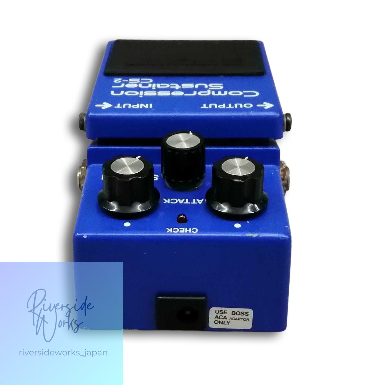 BOSS CS-2 Sustainer Guitar Effect Pedal ACA Used JP