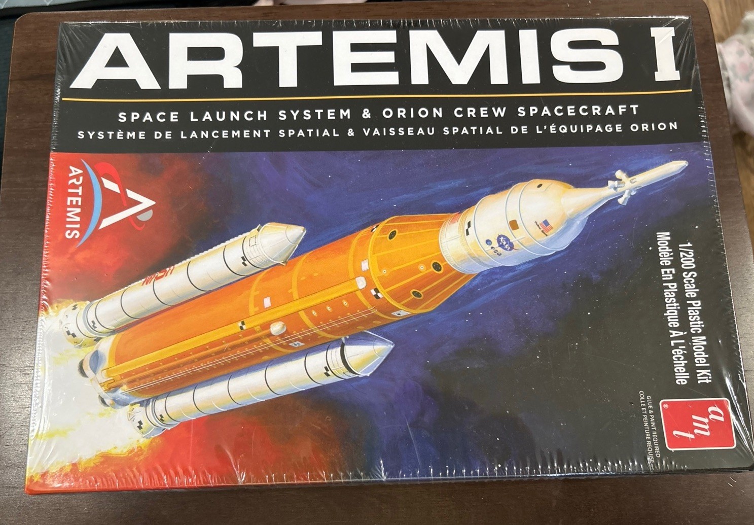 AMT 1423 NASA Artemis 1 Rocket 1/200 Scale Brand New 19” Tall Grandeur