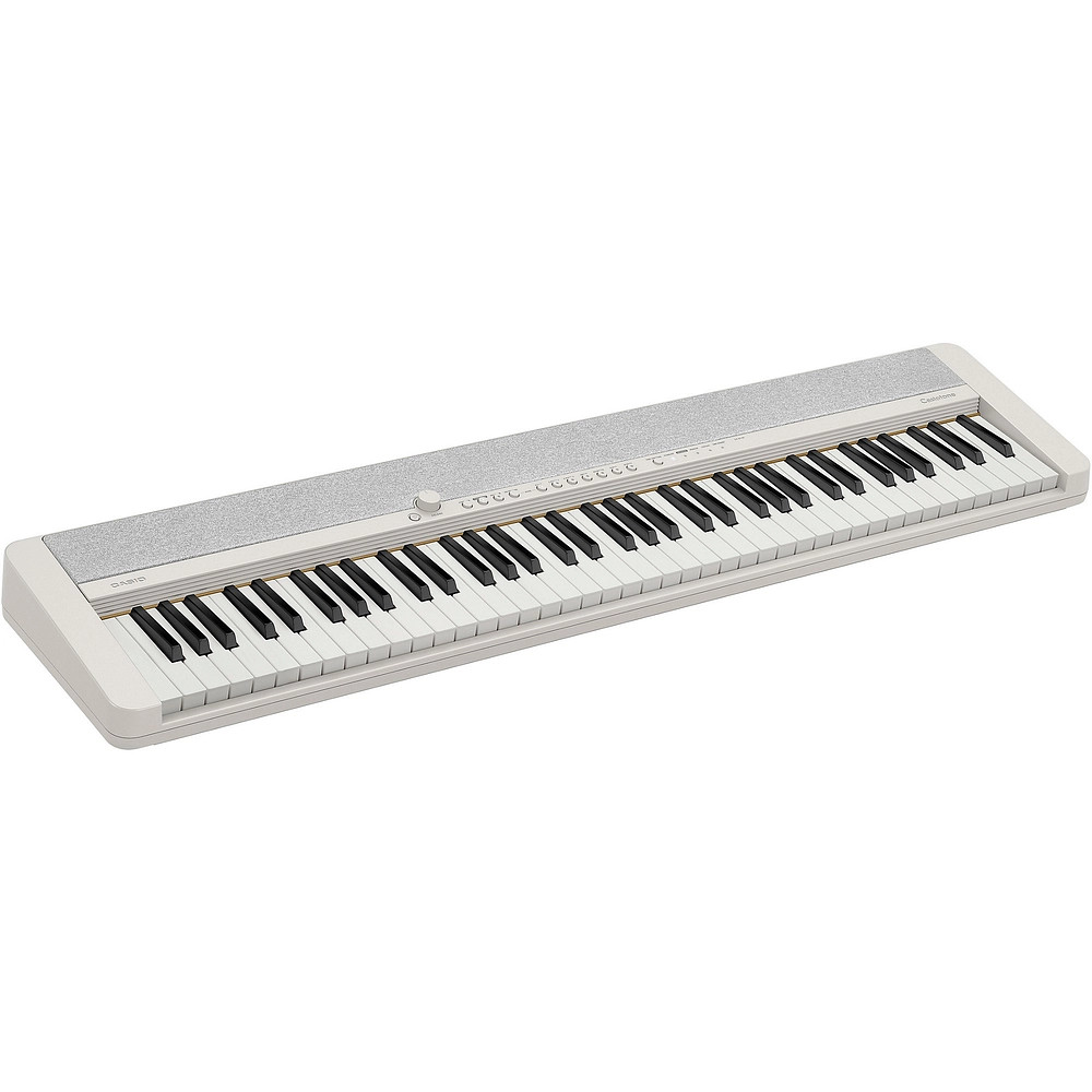 Casio CTS1 76 Portable Keyboard Essentials Bundle White