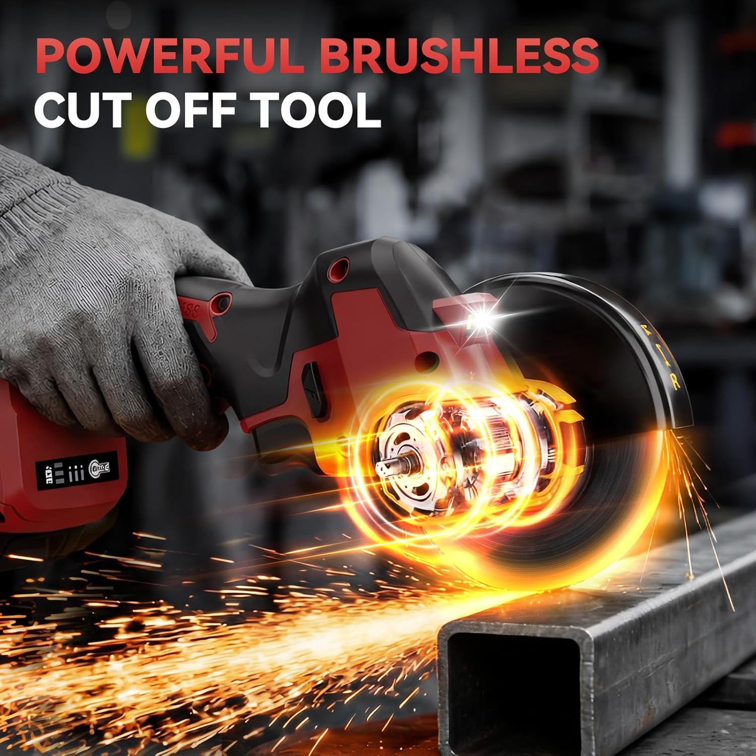 Cordless Cut off Tool Compatible with Milwaukee 18V Battery (Tool Only), 4 Inch