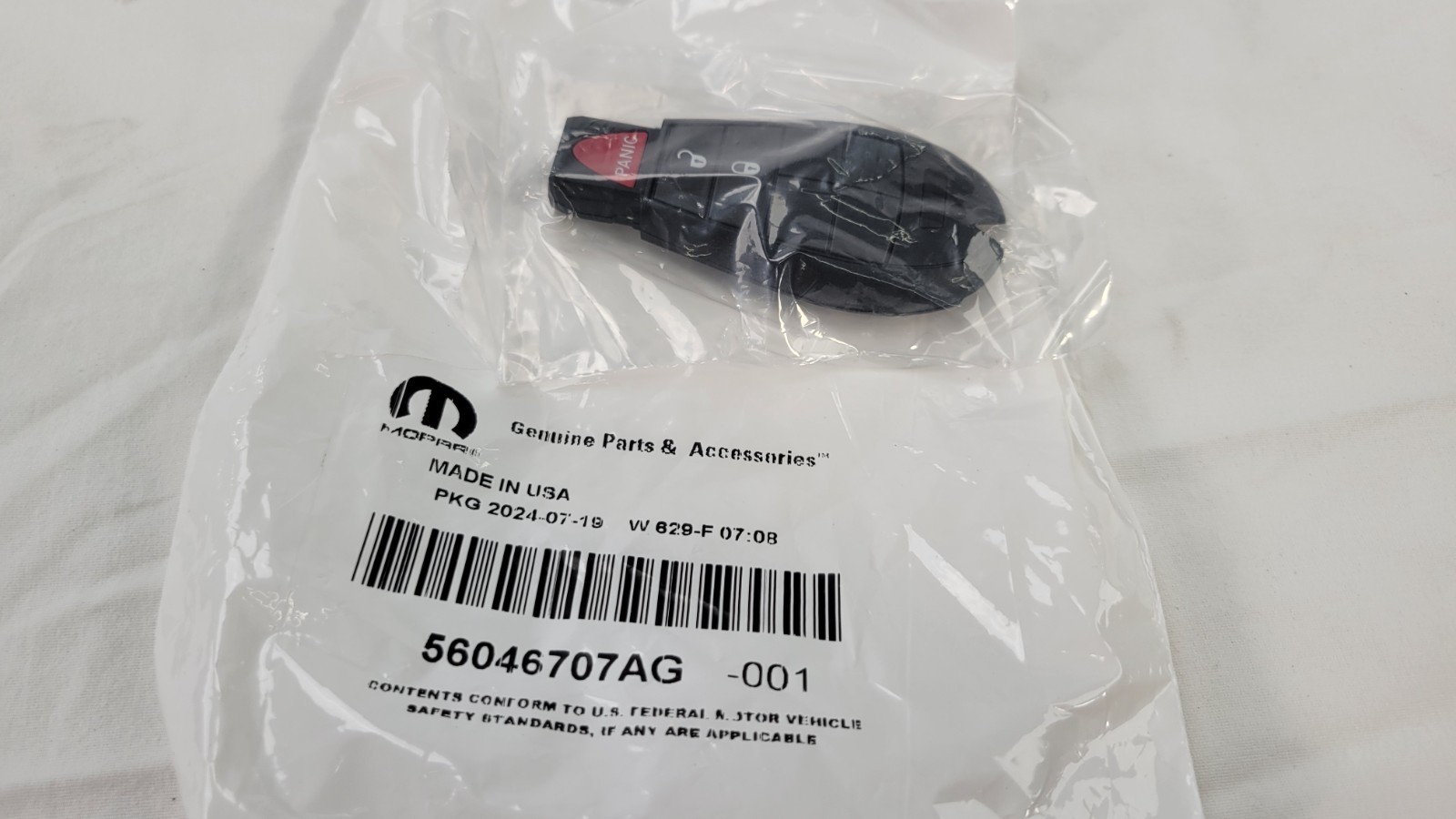 Genuine 2010-2020 Grand Caravan Keyless Entry Fob Transmitter 56046707AG