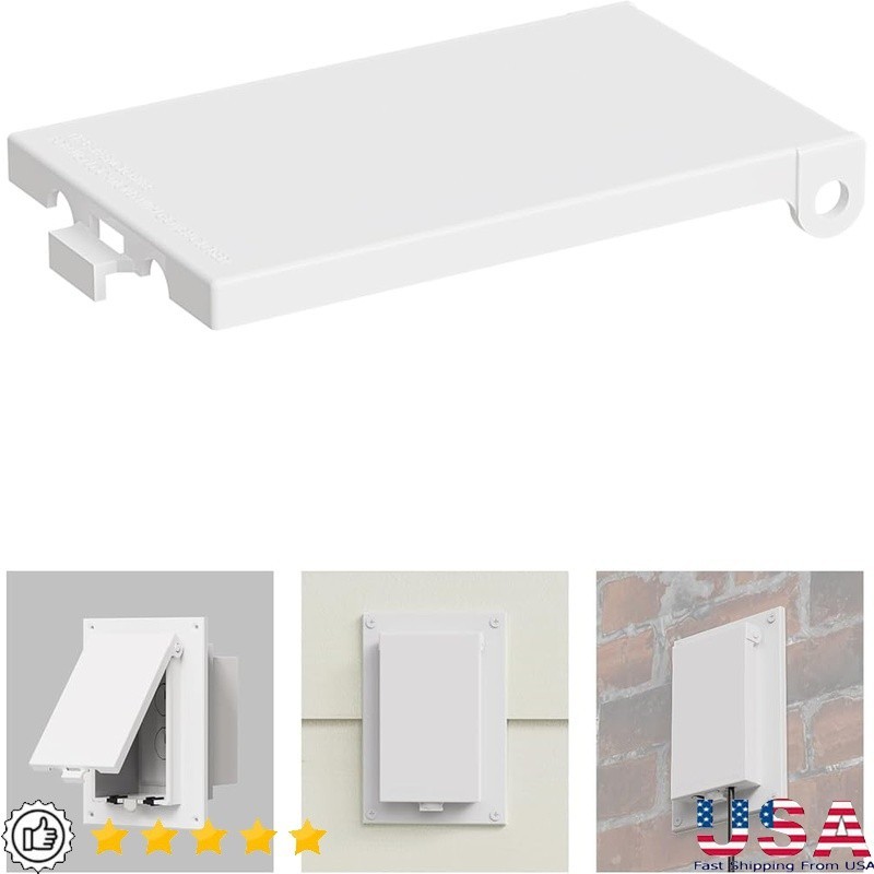 Durable Outdoor Electrical Box Cover Weatherproof UV Resistant Easy Install New
