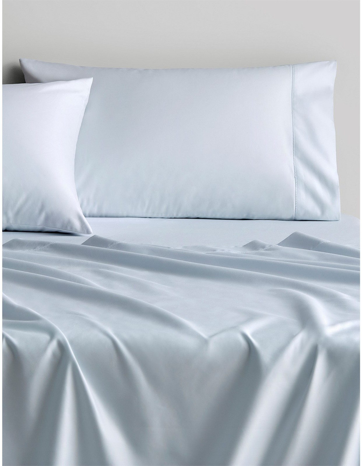 Sheridan 1000TC Hotel Luxury Sheet Set Multi Depth SuperKing Soft Blue S0LD08741