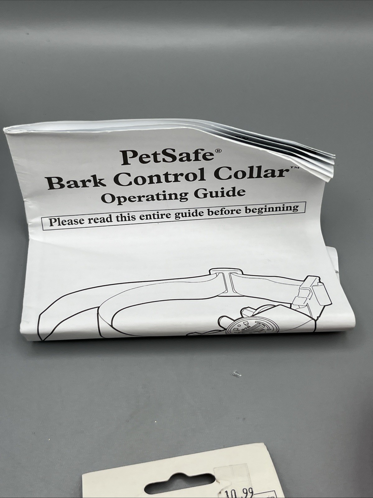 PetSafe PBC-103 Basic Bark Collar Used in Box w/Instructions and New Battery