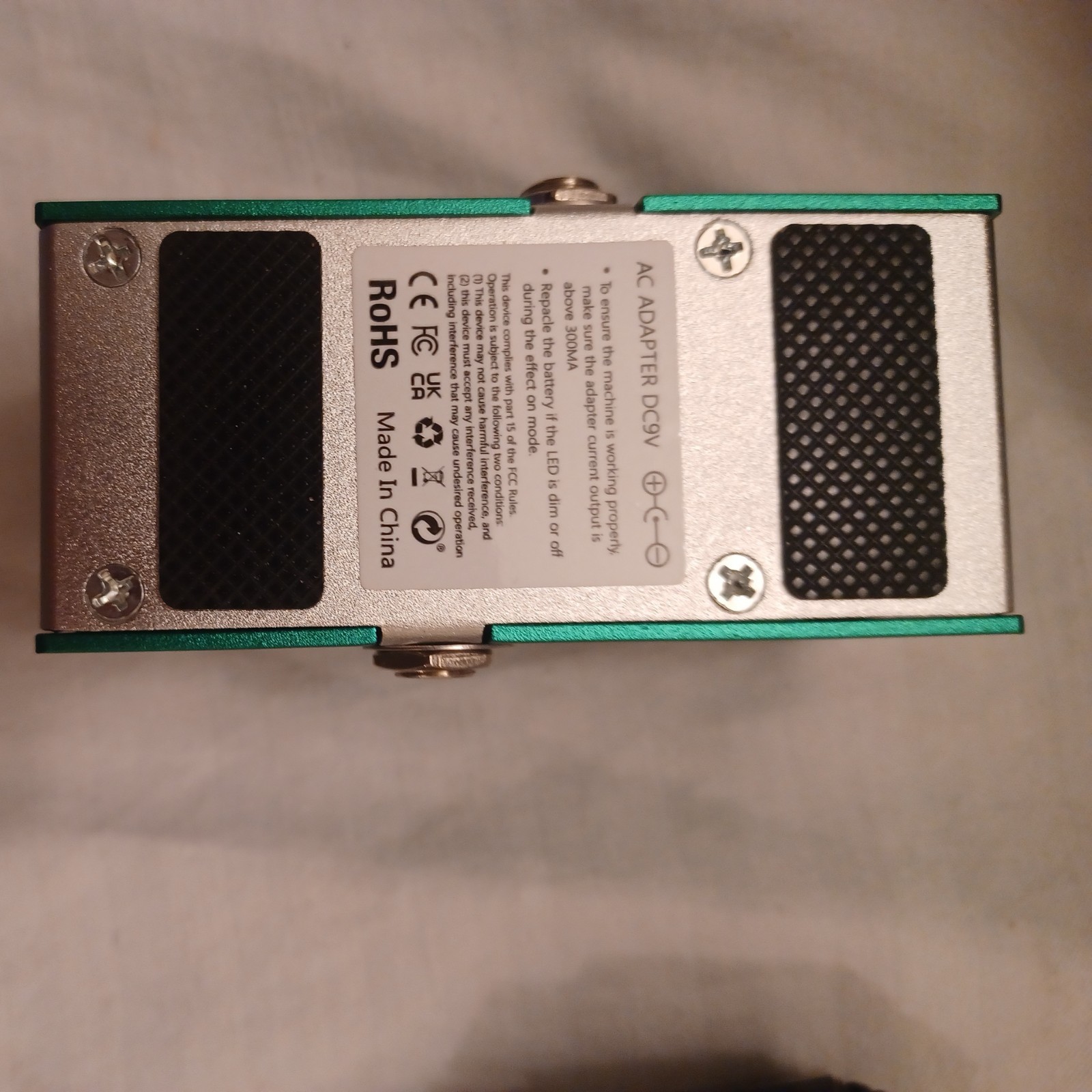 10 Analog Delay Jade Mild and Mellow Guitar Effect Mini Pedal with True Bypass