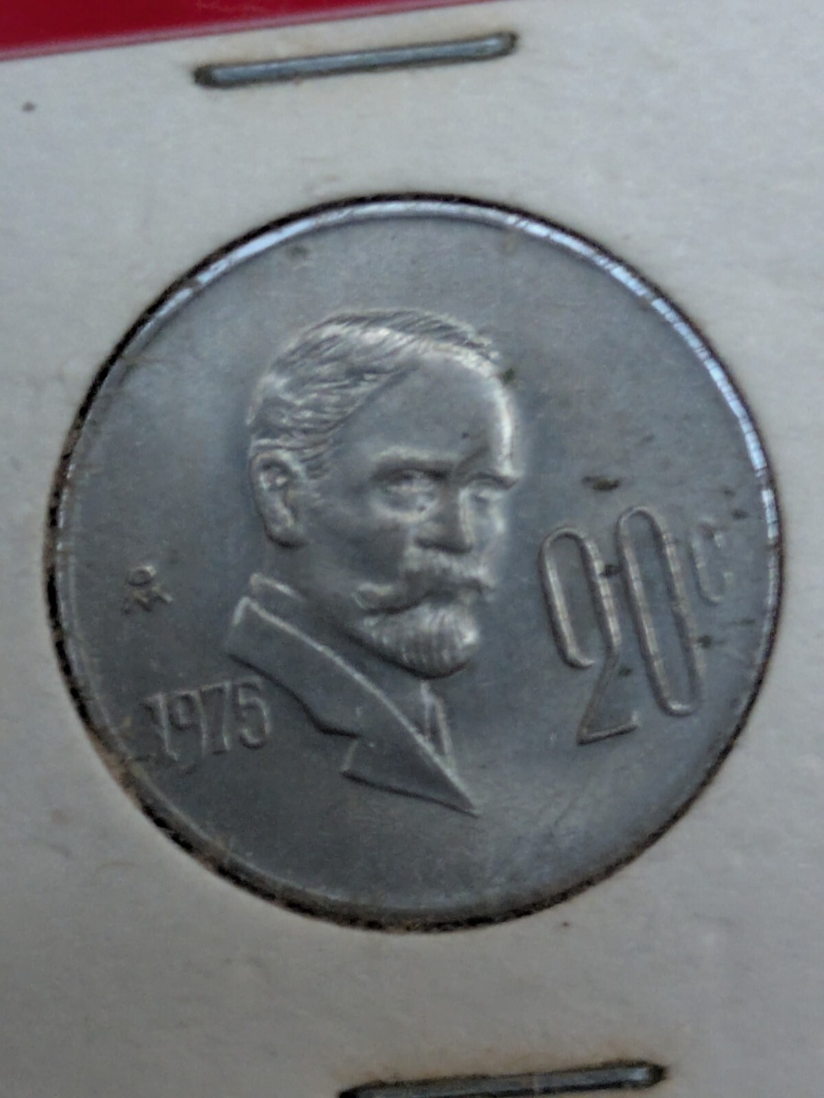 1975  MEXICO 20 CENTAVOS Uncirculated