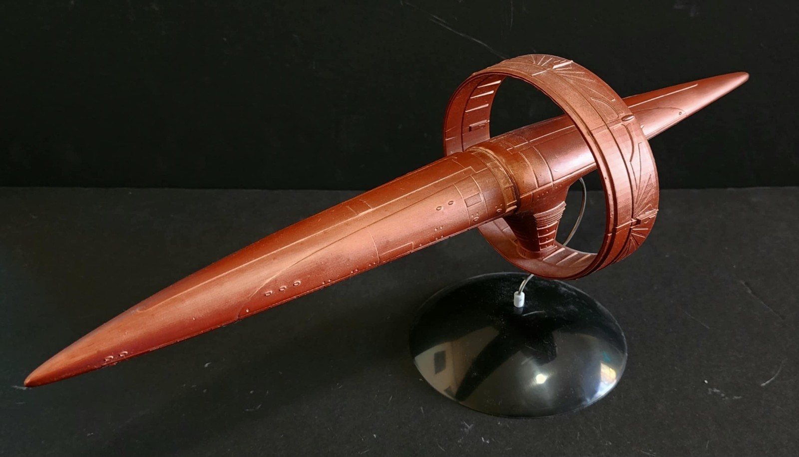 1/1400 scale Sh'Ran type Vulcan Ringship Star Trek 3d printed resin model