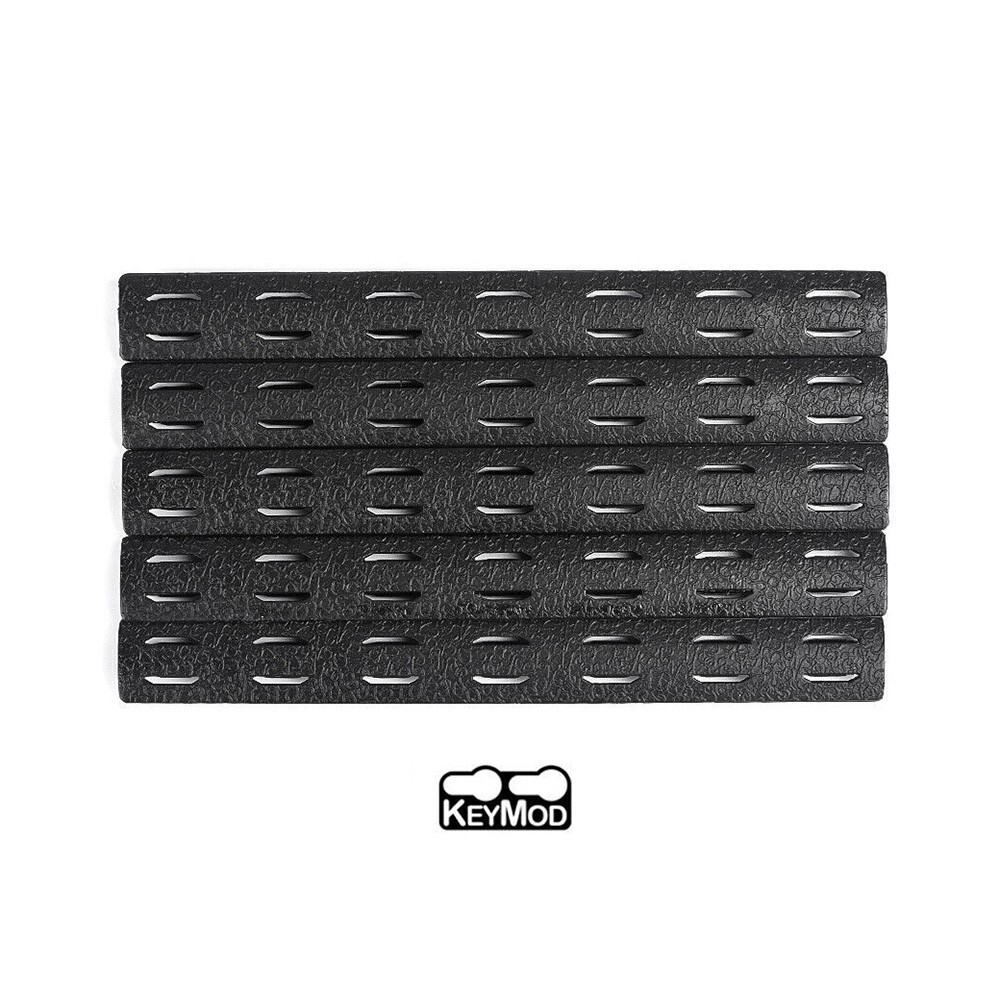 5PCS Rail Protector Rail Covers Panel Kit For Keymod Picatinny Rail