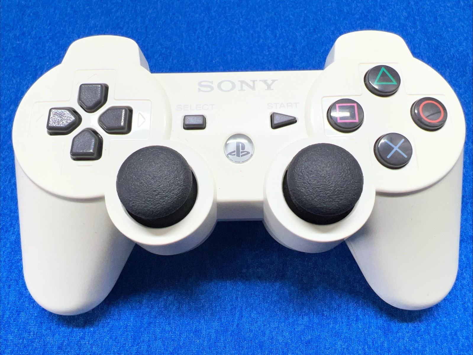 Sony PS3 DualShock 3 Wireless Controller – White OEM Original Tested