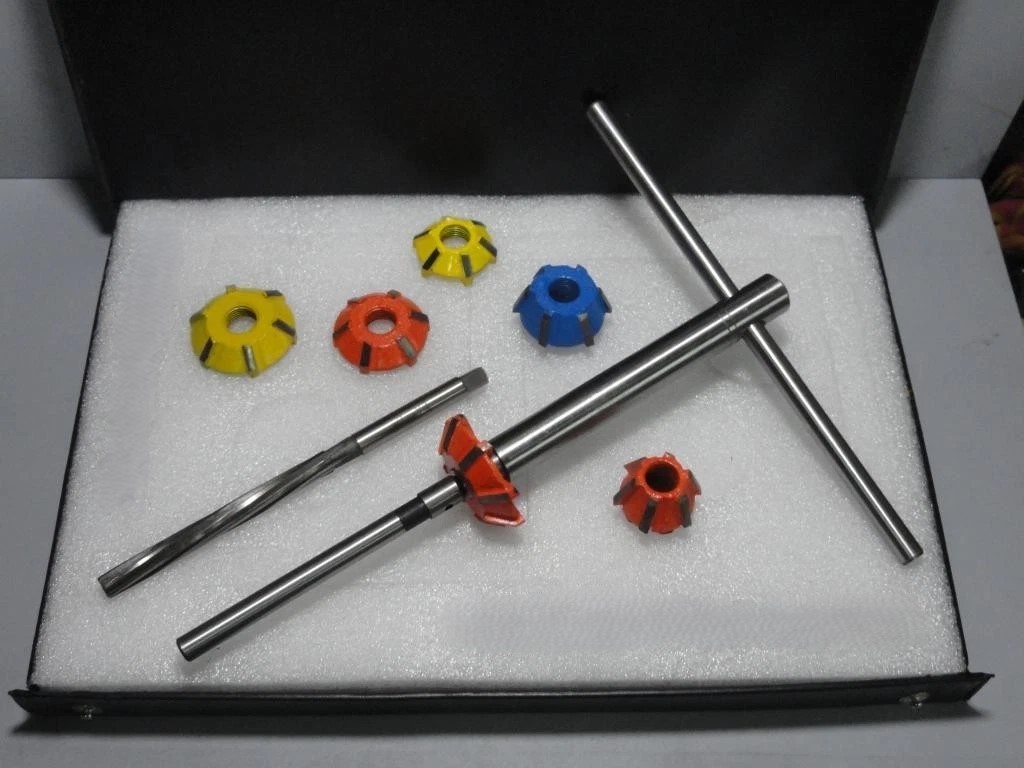 KAWASAKI KX 250F 2011 & UP VALVE SEAT CUTTER KIT CARBIDE TIPPED 3 ANGLES CUT