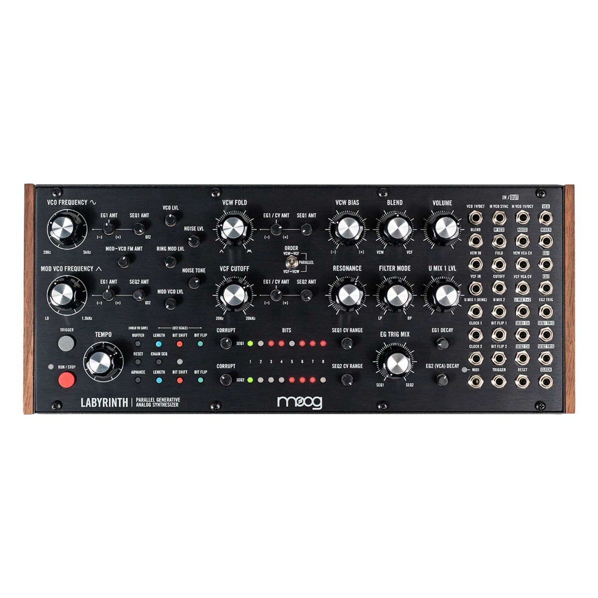 Moog Labyrinth Parallel Generative Audio Production Analog Synthesizer