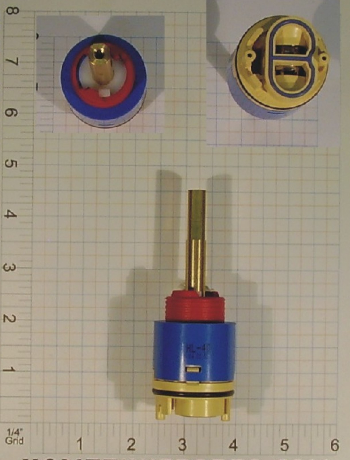 JL02BJ HL-40 40mm Ceramic Pressure Balance Cartridge for Tub and Shower Faucet