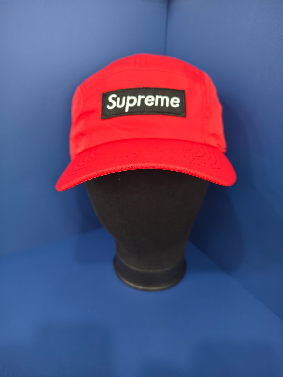 Supreme Men's Red Camp Baseball Cap Nylon Outdoor Adjustable New