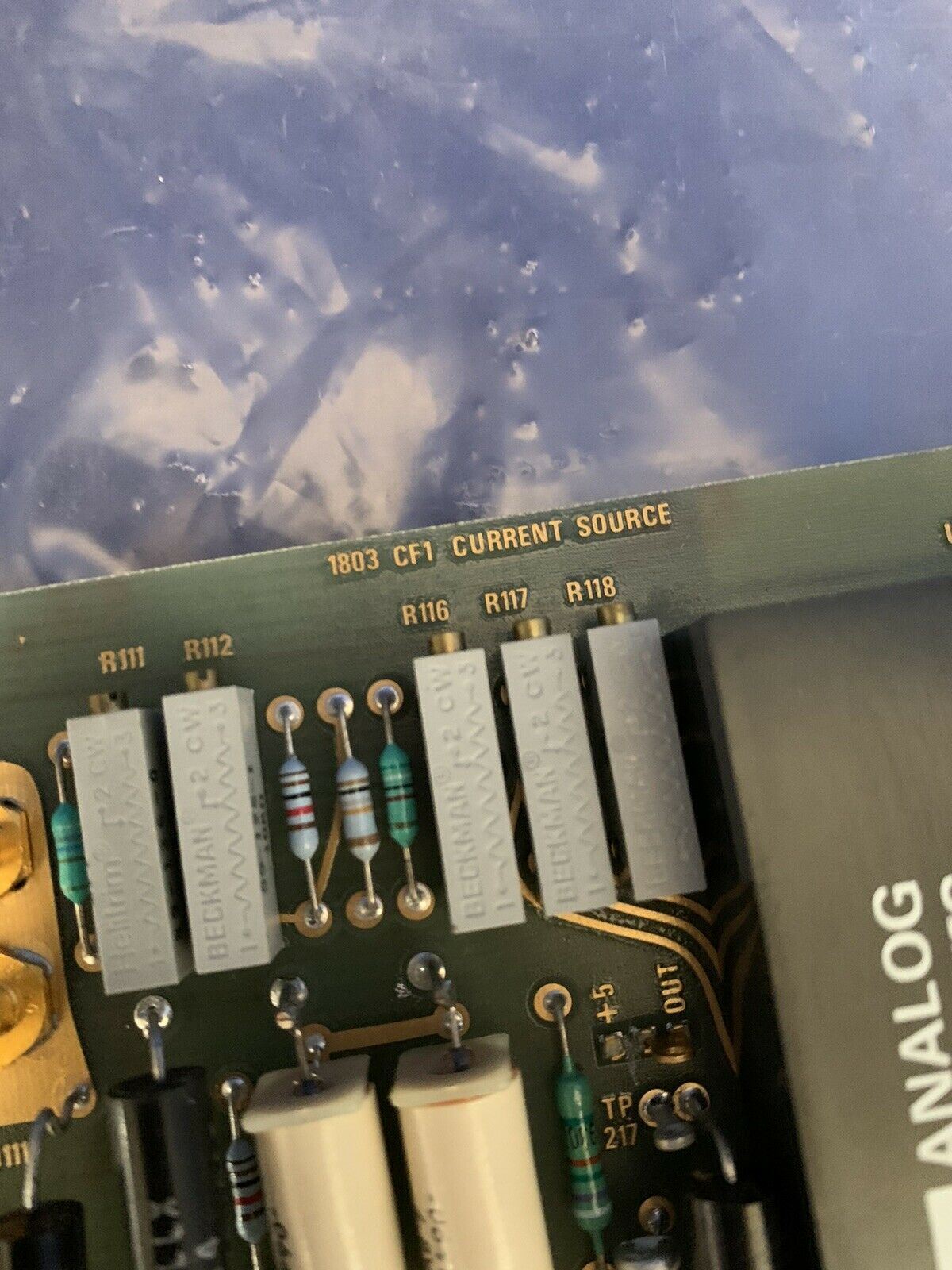 Tektronix 670-3722-02 1803 CF1 Current Source PCB, Used