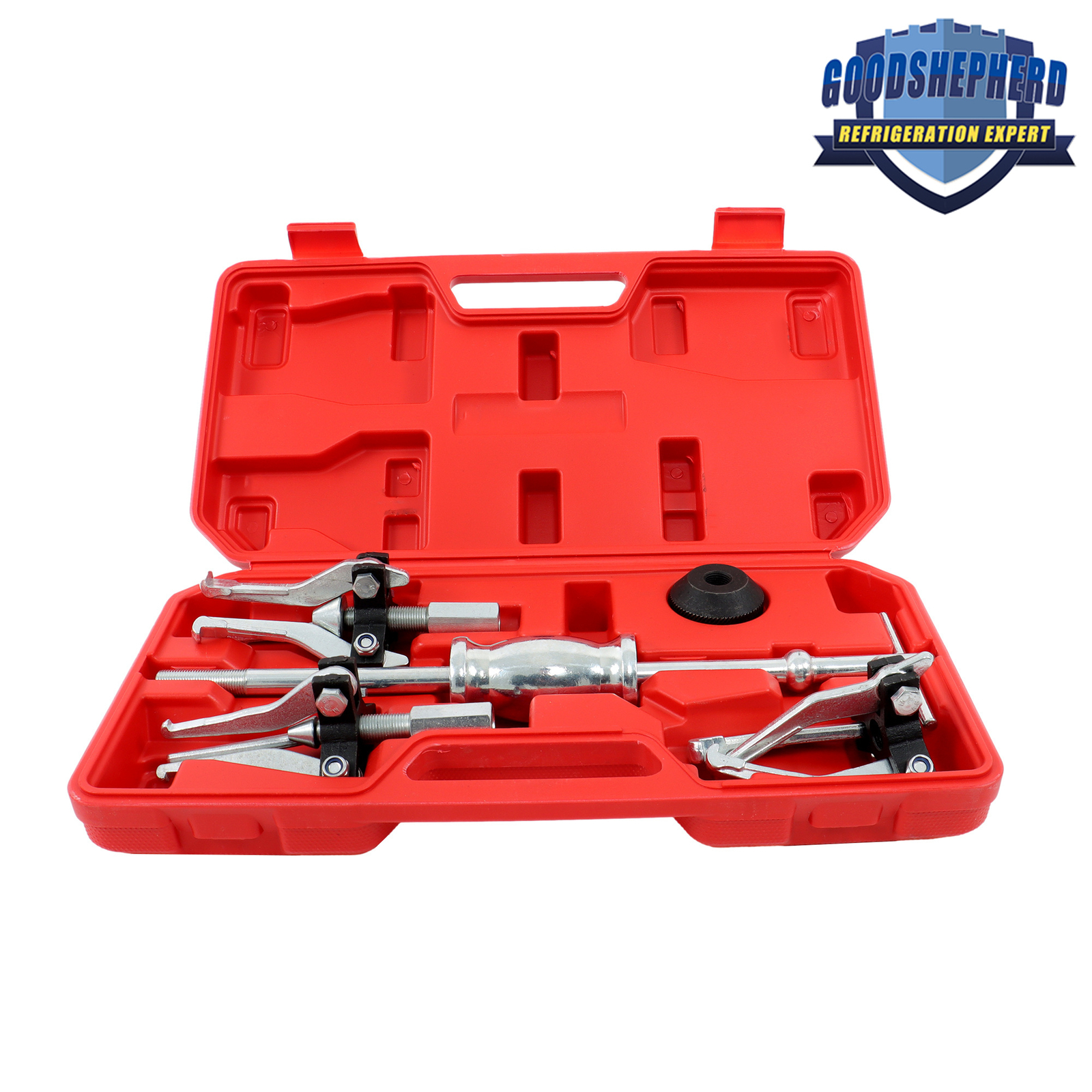 3 Jaw Gear Bearing Slide Hammer Puller Set Universal Internal&External