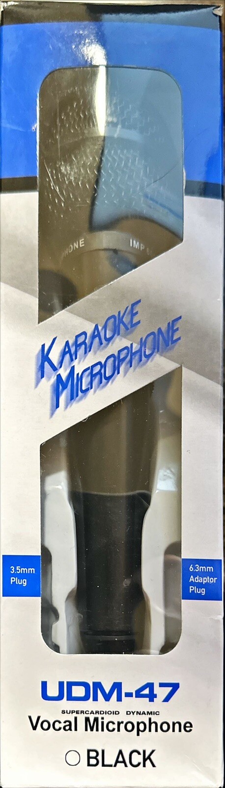 UDM-47 Vocal Karaoke Microphone BLACK