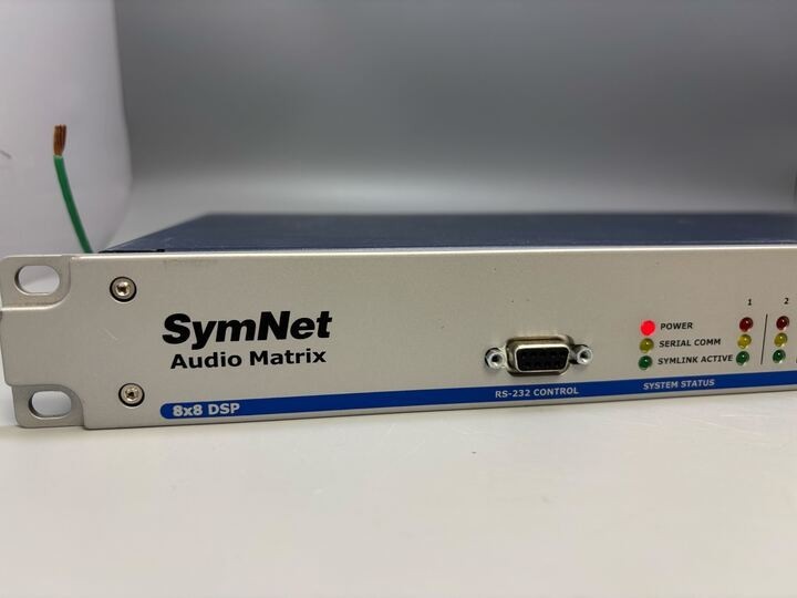 Symetrix SymNet 8X8 DSP High Performance Audio Matrix Digital Signal Processor
