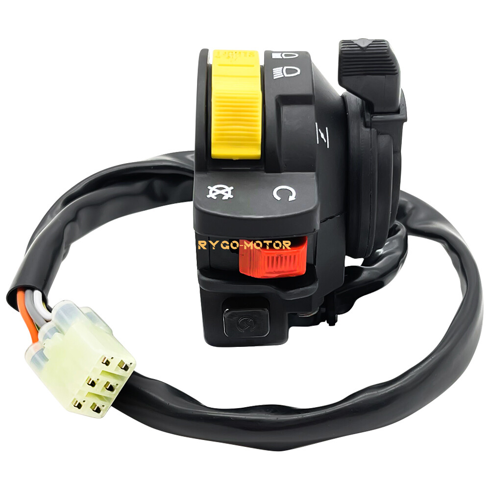 Left Handlebar Switch Start Stop Headlight for Suzuki LT-A400 LT-F400 Eiger 400